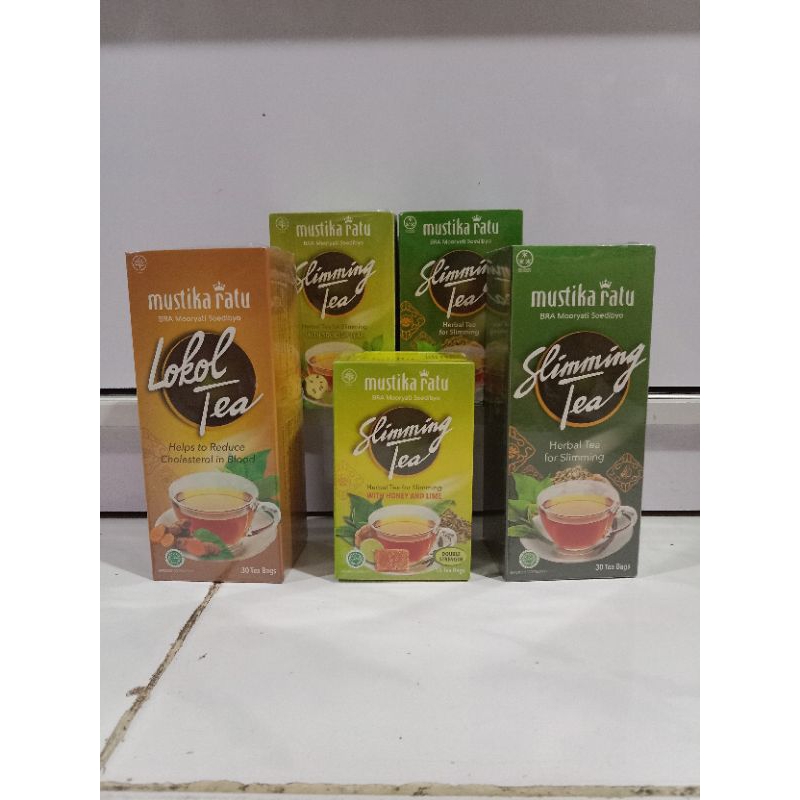Mustika Ratu Sliming Tea isi 15/30pcs