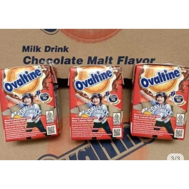 

RB Ovaltine UHT Milk Choco Malt Sleeve 125ml x 40 per Dus