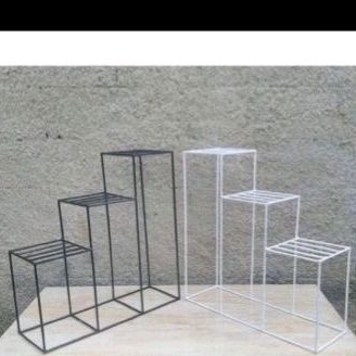 RB rak bunga susun 3/ rak susun/pot bunga/standing pot bunga/rak/.