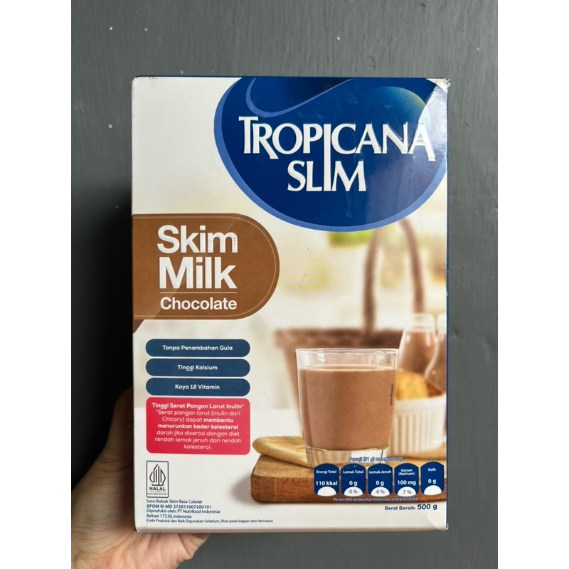 

TERMURAH READY STOCK TROPICANA SLIM SKIM MILK COKLAT CHOCOLATE 500gr 500 gram