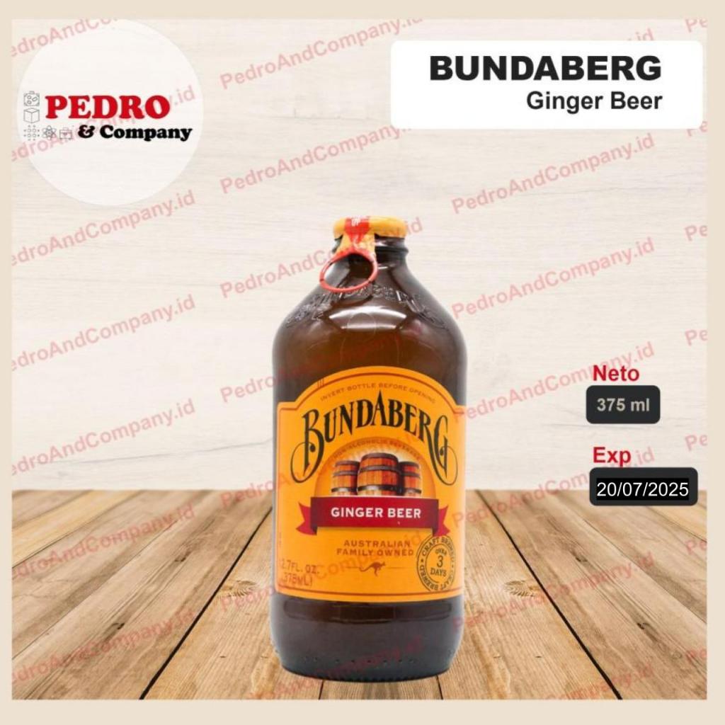 

Bundaberg GINGER BEER drink 375 ml - soda minuman berkarbonasi