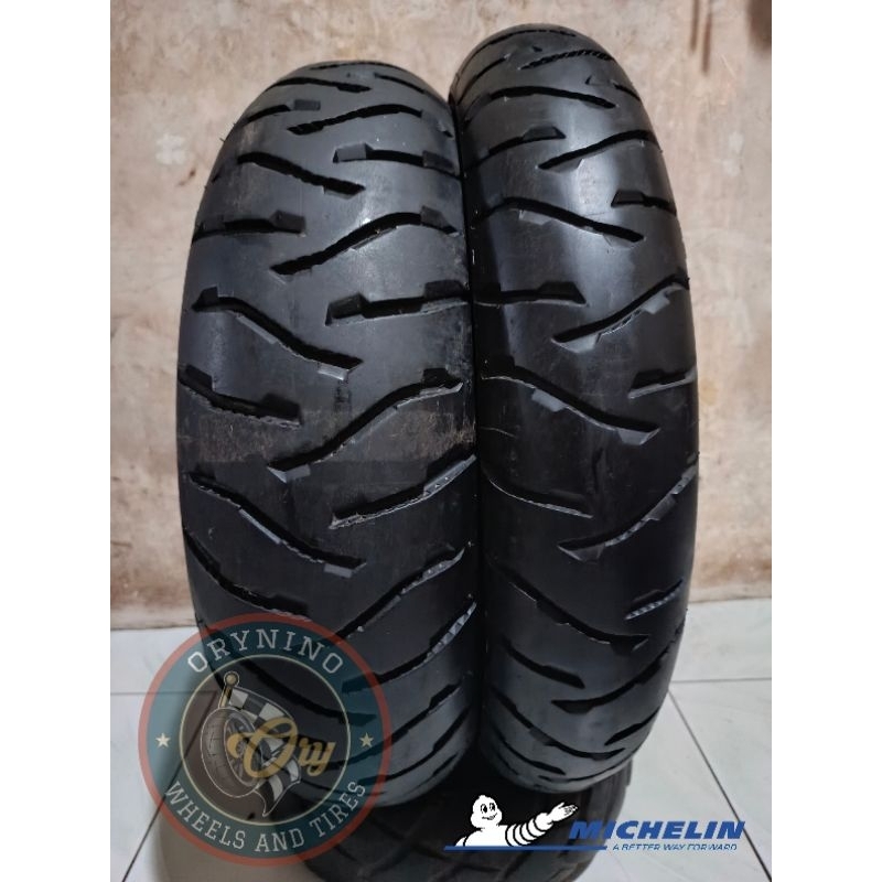 Michelin Anakke II 120/70 Ring 19 dan 170/70 Ring 17 Ban Bekas Copotan Original Moge Harley Davidson