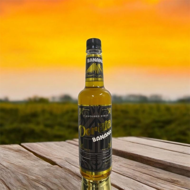 

Dorata Banana Syrup 750 ml - Sirup Rasa Pisang Premium
