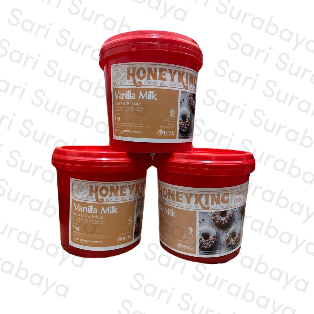 

HONEY KING GLAZING DIP RASA VANILA MILK 1KG