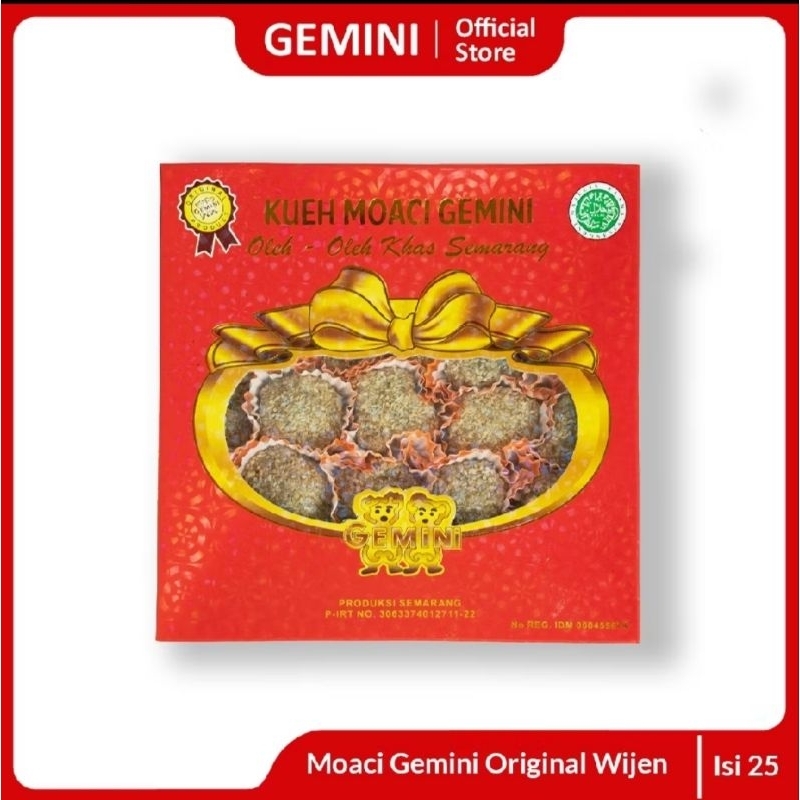 

Moaci Gemini Original Wijen isi 25