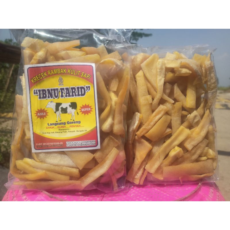 

PROMO !! Krupuk krecek rambak (STIK) 1/2 kg