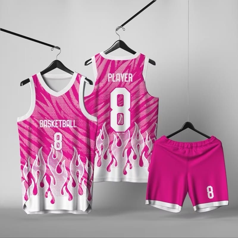 Jersey basketball custom full printing