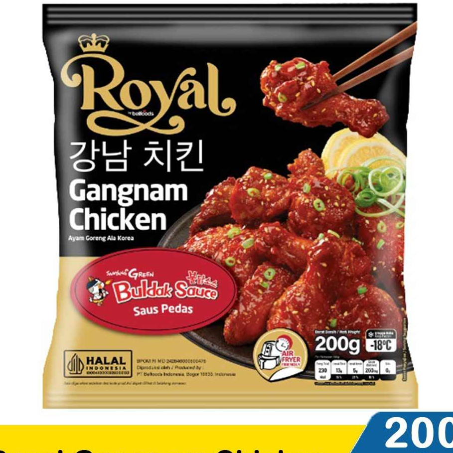 

Belfoods Royal Gangnam Chicken 200gr - Ayam Goreng Ala Korea