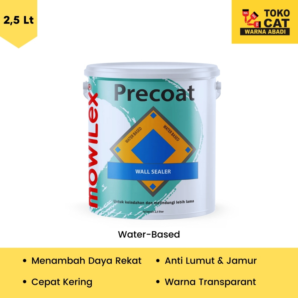 Cat Dasar Mowilex Wall Sealer 2.5 Liter
