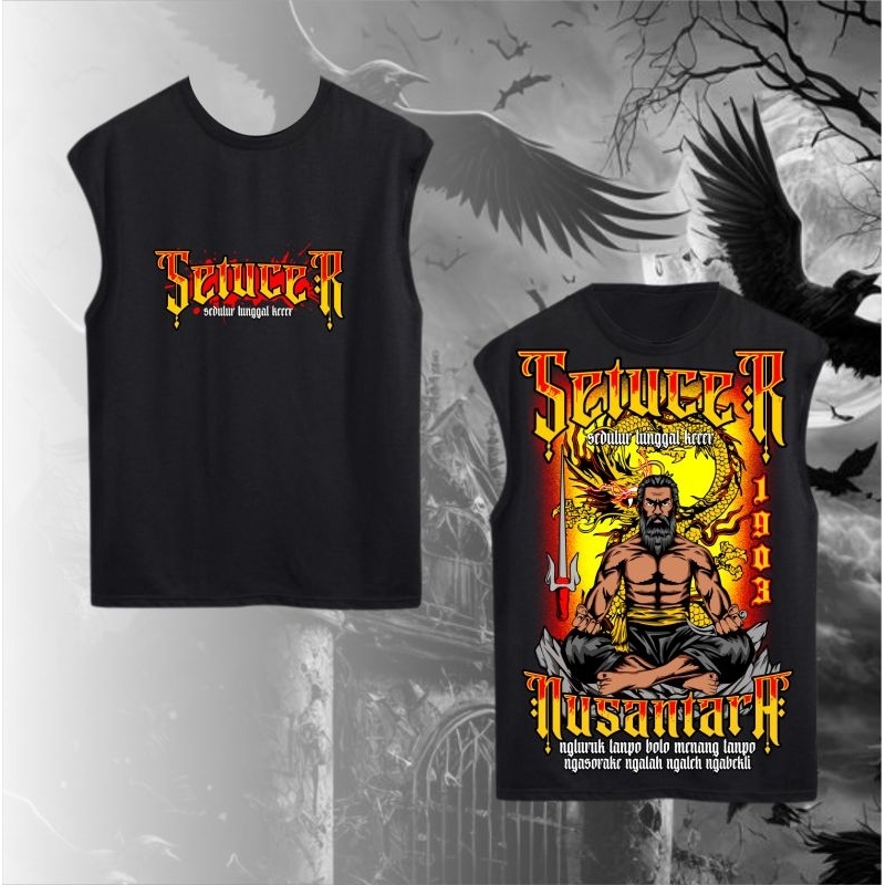 Kaos Singlet PSHW Setucer Sedulur Tunggal Kecer Nusantara