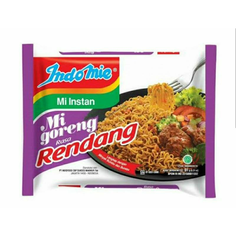 

Indomie Goreng Rendang