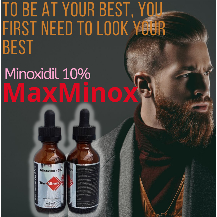 Minoxidil 10% (DISC 2 BOTOL), Penumbuh Brewok dan Rambut Ampuh