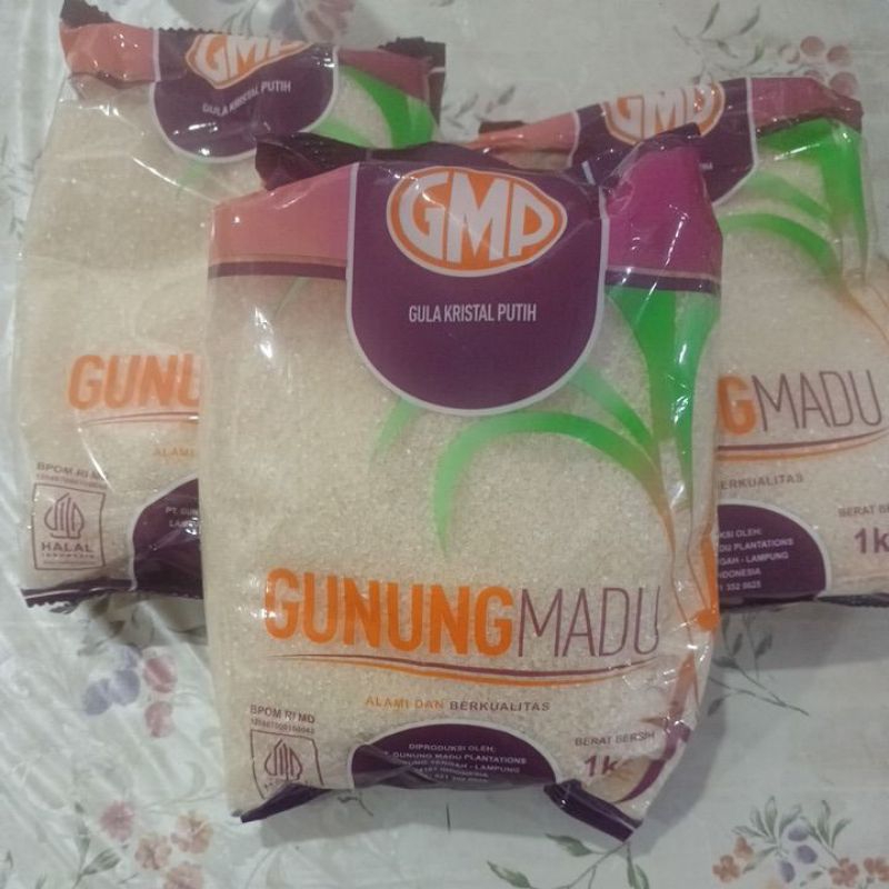 

Gula Pasir Gula Kristal Putih Gunung Madu 1kg
