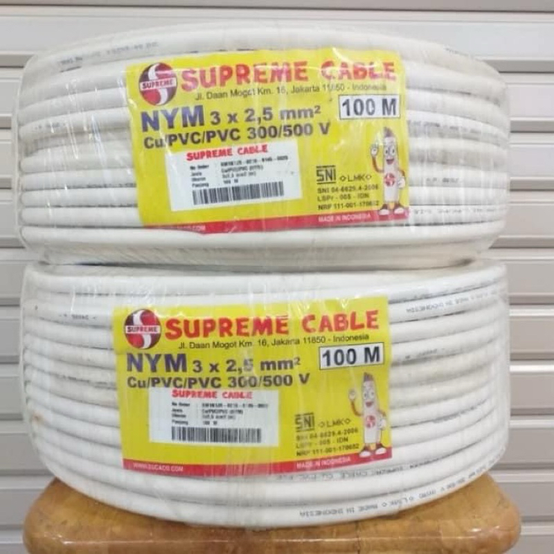 KABEL NYM 3x2.5mm SUPREME | NYM 3 x 2,5 mm supreme 100meter