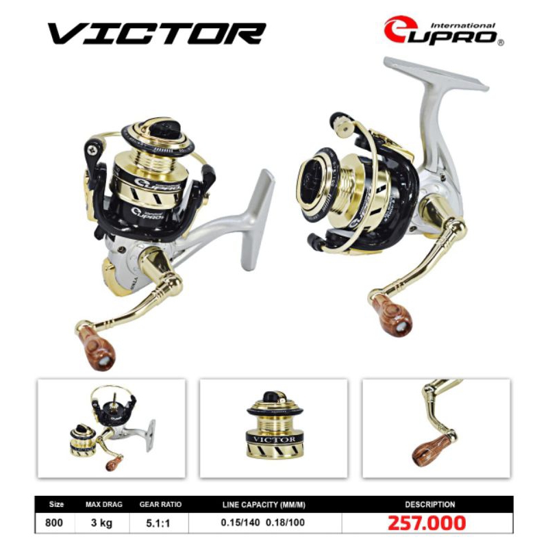 Reel Pancing Eupro Victor 800