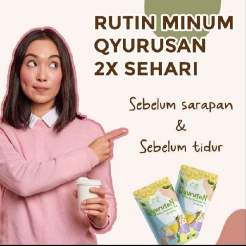 Qyurusan Slimming Tea/Teh Pelangsing Cepat Dan Alami