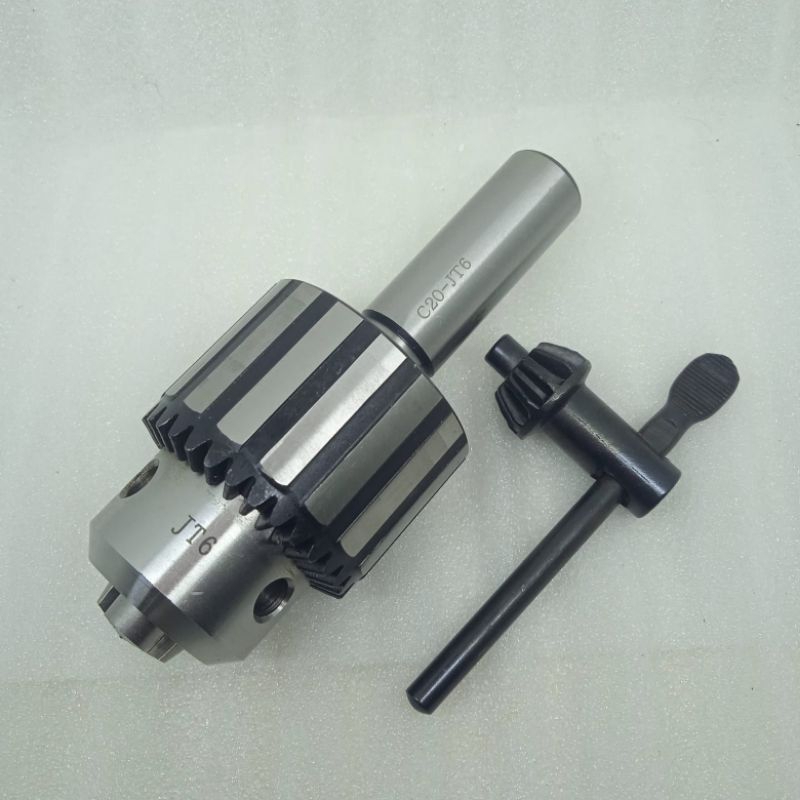 Drill chuk 16mm As 20mm Jt6 . chuk bor 3-16mm gagang lurus C20 . hower 16mm jt6