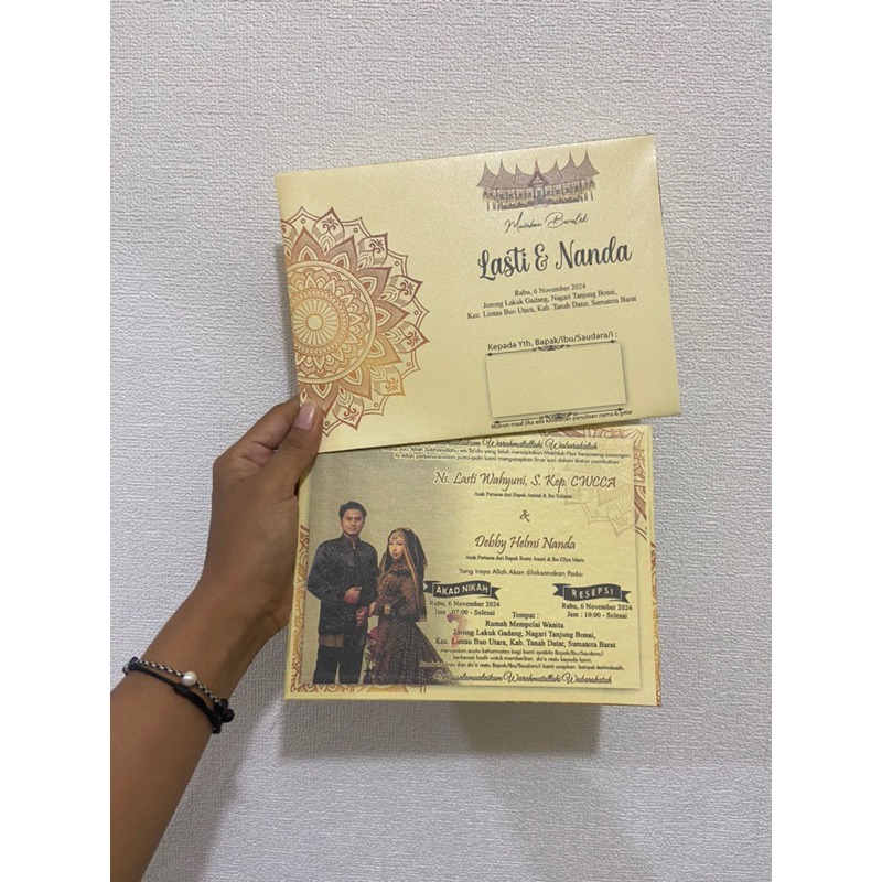 Undangan Amplop Hardcover