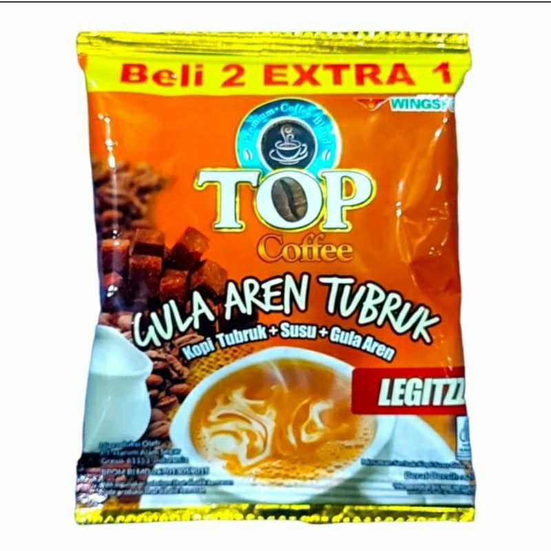 

TOP Coffee Gula Aren Tubruk 15pcs