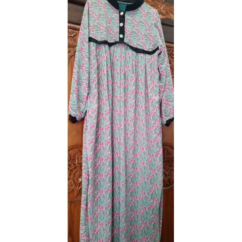 Gamis Ceruty bunga kecil