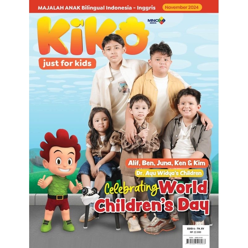 Majalah Just For Kids "KIKO" Edisi November 2024