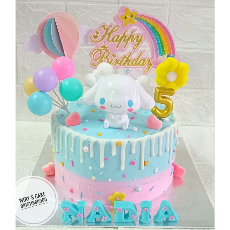 

Cake Ultah Cinnamoroll