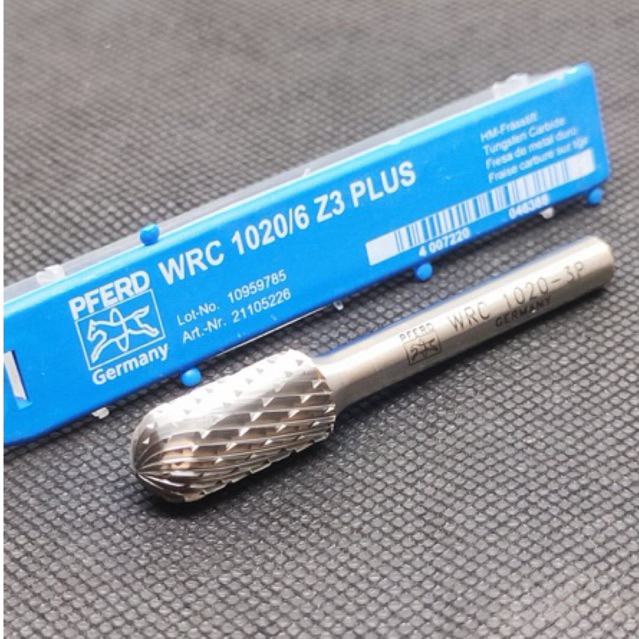 PFERD WRC Mata Tuner Carbide Alur Silang 10 x 6 mm PFERD Germany