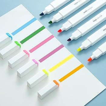 

MINISO x M&G Stationery Highlighter Pastel / Stabilo pensil warna air