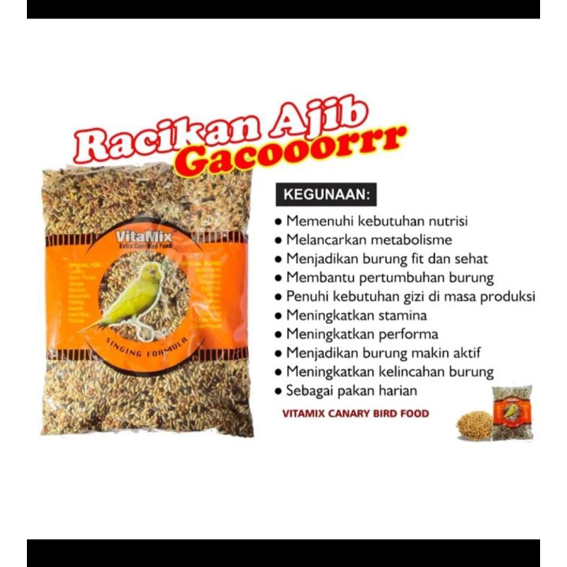 VITAMIX KENARI PAKAN BURUNG KENARI