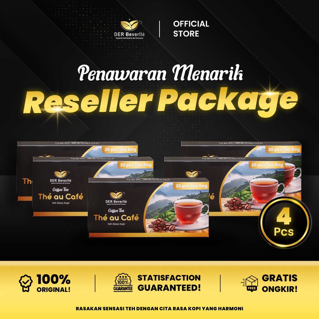 

Der Beverlle - Reseller Package The au Café Teh Rasa Kopi (Coffee Tea)