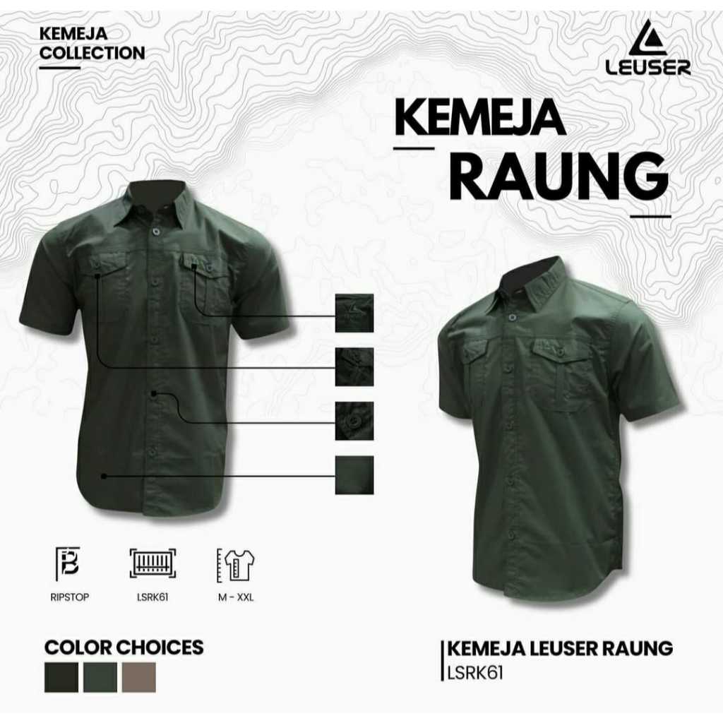 KEMEJA PDK LEUSER RAUNG