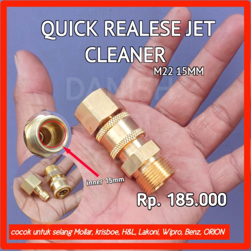 QUICK RELEASE M22 15MM