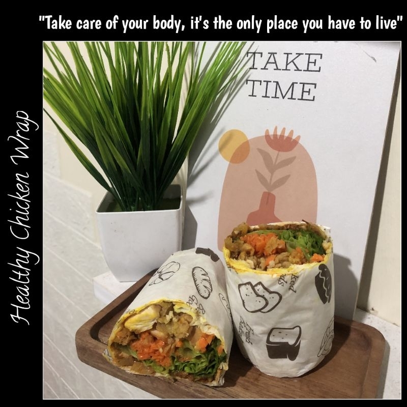 

Healthy Chicken Wrap