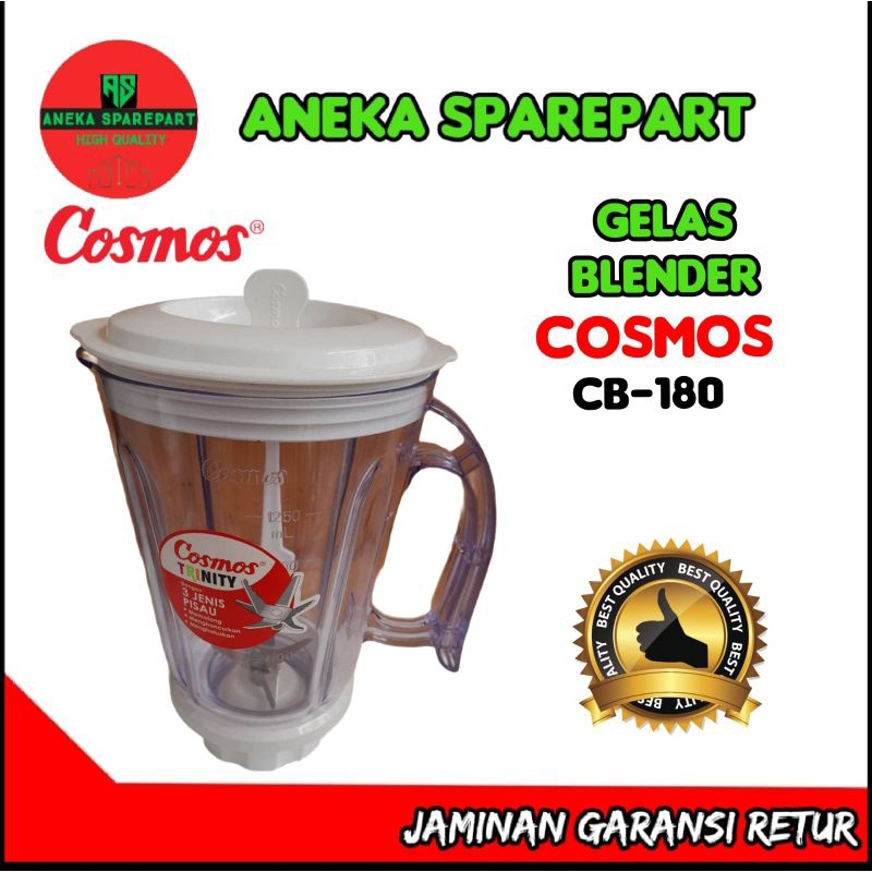 gelas blender cosmos set cb-180 gelas blender cosmos cb-180