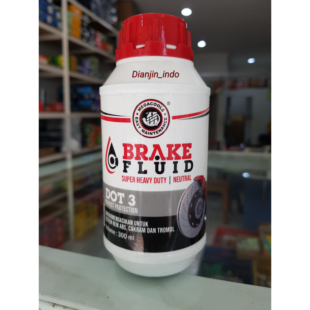 BRAKE FLUID 300ML MEGACOOL/BRAKE FLUID