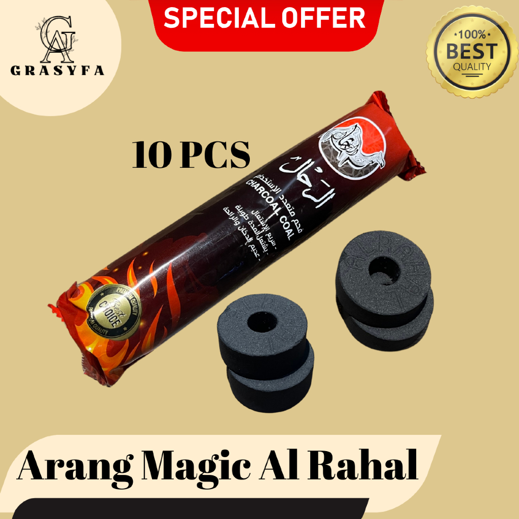 Arang Magic Bukhur / Arang Al Rahal / Areng Bukhur Magic / Arang Dupa Magic