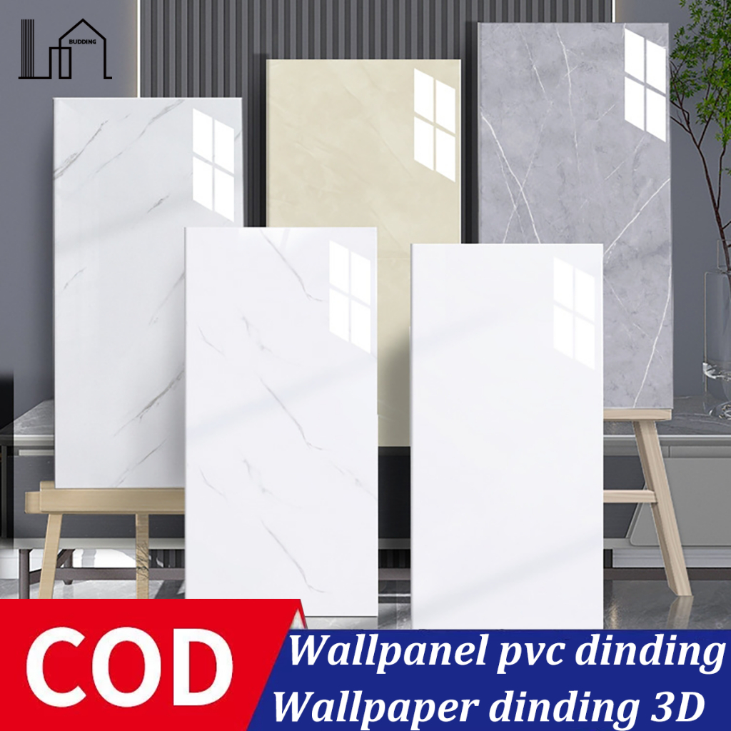 Wallpaper Stiker Dinding Vinyl Marble / Wallpaper Marble Glossy Vinil Stiker Lantai Dapur