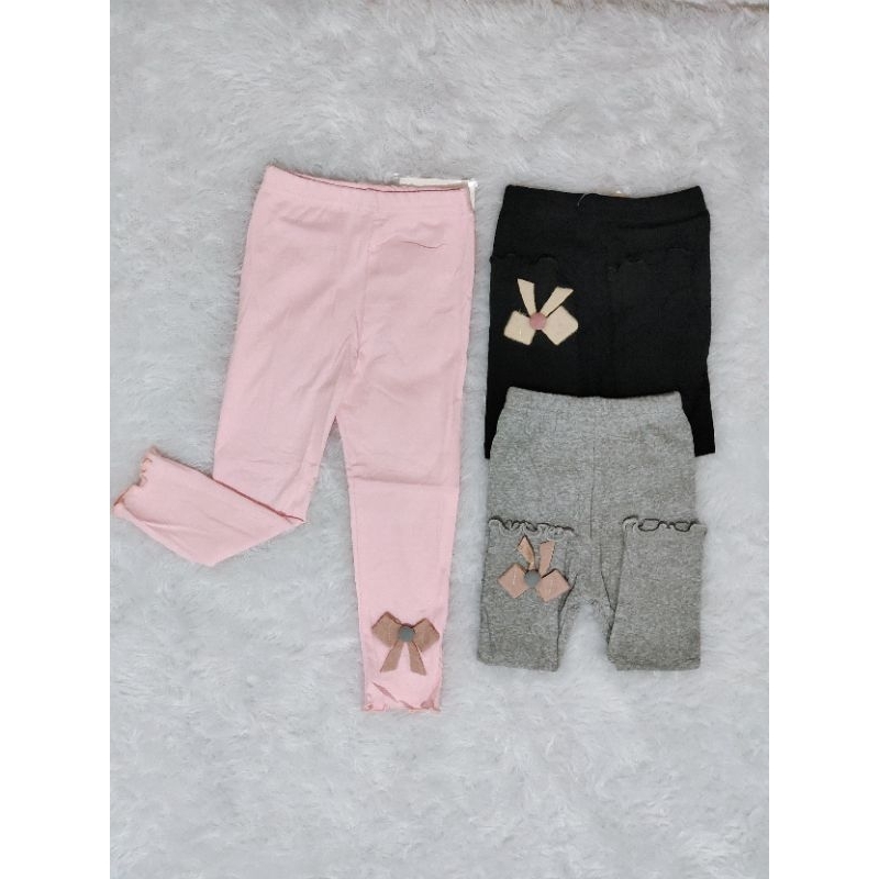 LEGGING IMPORT/LEGGING PREMIUM ANAK PEREMPUAN UMUR 1-5 TAHUN MOTIF PITA