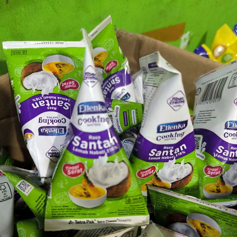 

Santan Ellenka Rasa Santan Lemak Nabati Tinggi Serat 65 ml