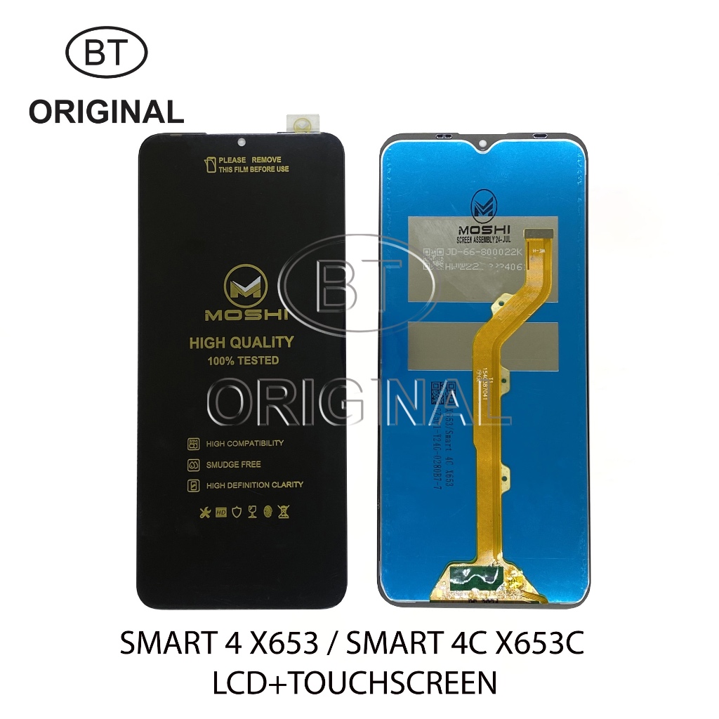 LCD INFINIX SMART 4 X653 - SMART 4C X653C - MOSHI ORIGINAL