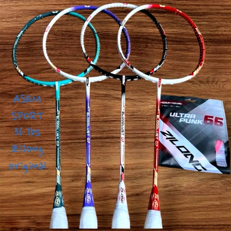 RAKET BADMINTON ZILONG BLOODLUST 07 ORIGINAL