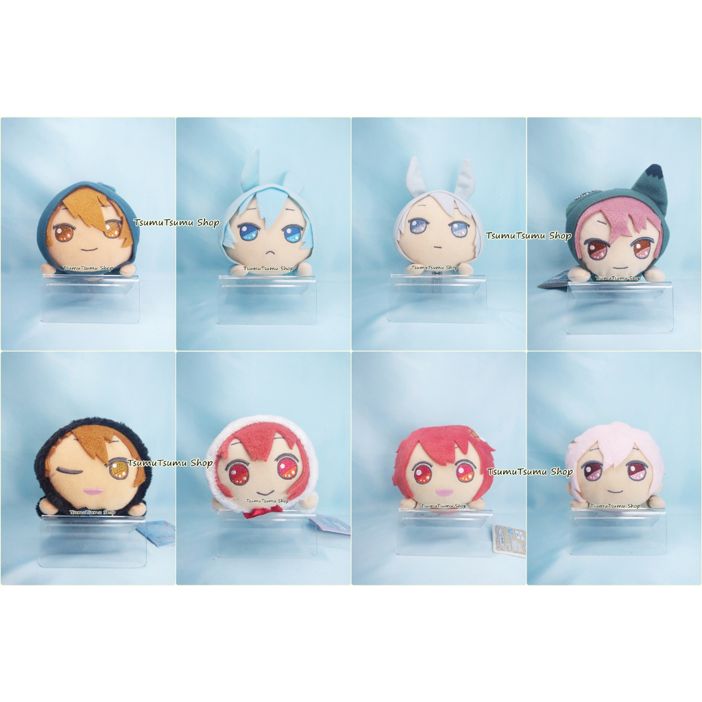 Idolish 7 Kiradoru Nuigurumi Mascot Nesoberi : Gaku, Ryunosuke, Tamaki, Riku, Yamato, Tenn
