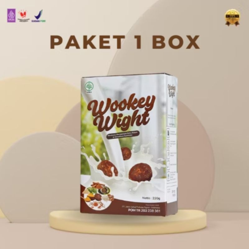 

Wookey weight - paket sehat susu penambah berat badan