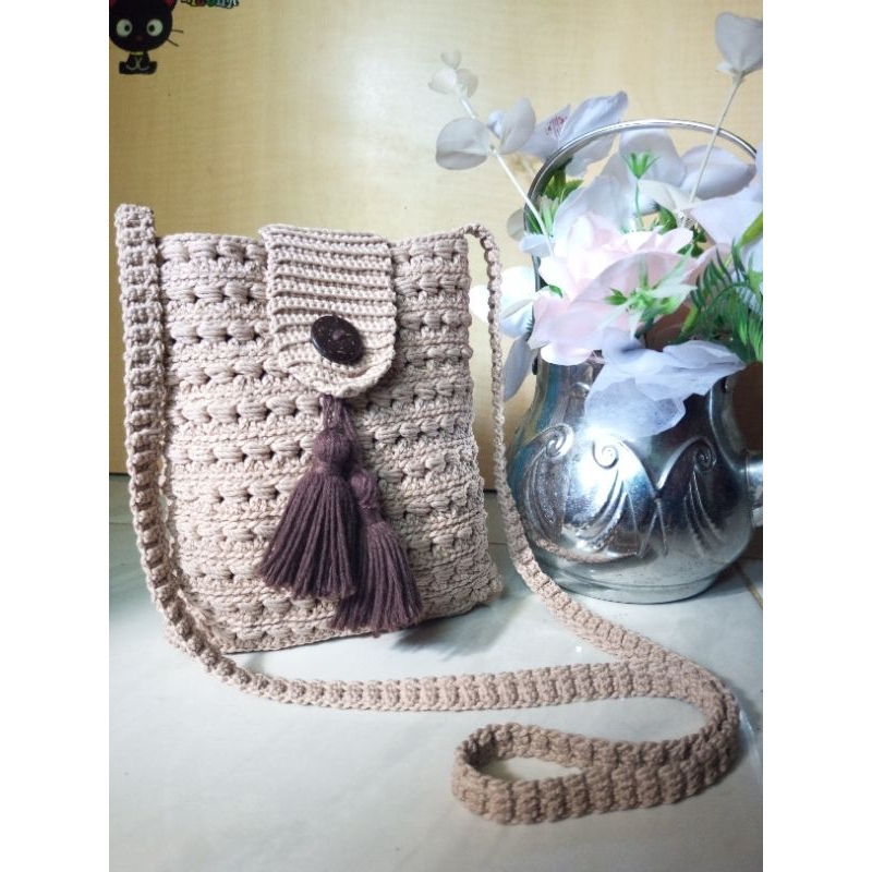 Tas Rajut - Puff Bag