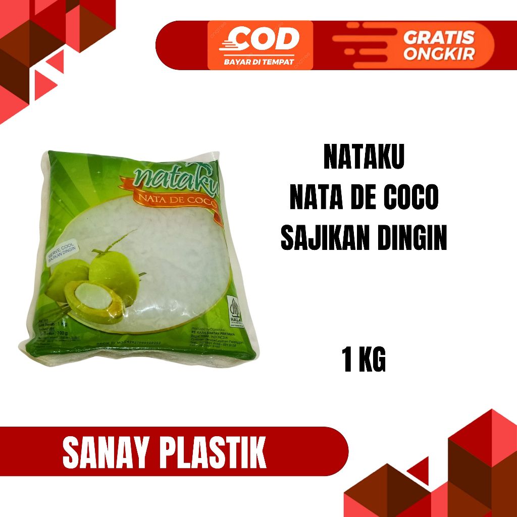 

NATAKU NATA DE COCO DADU KECIL 1 KG