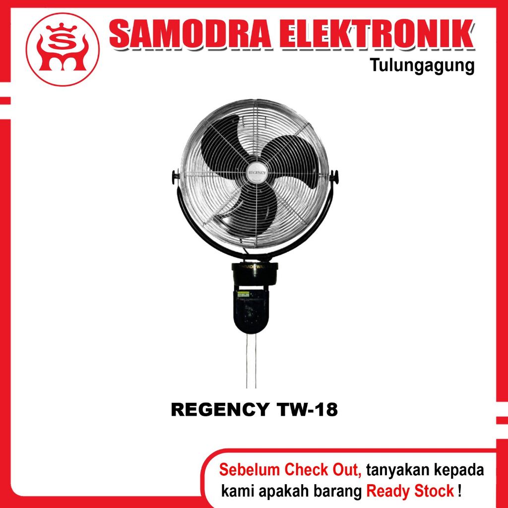 Kipas Angin Dinding REGENCY TW-18 | Kipas Angin Tornado 18 Inch
