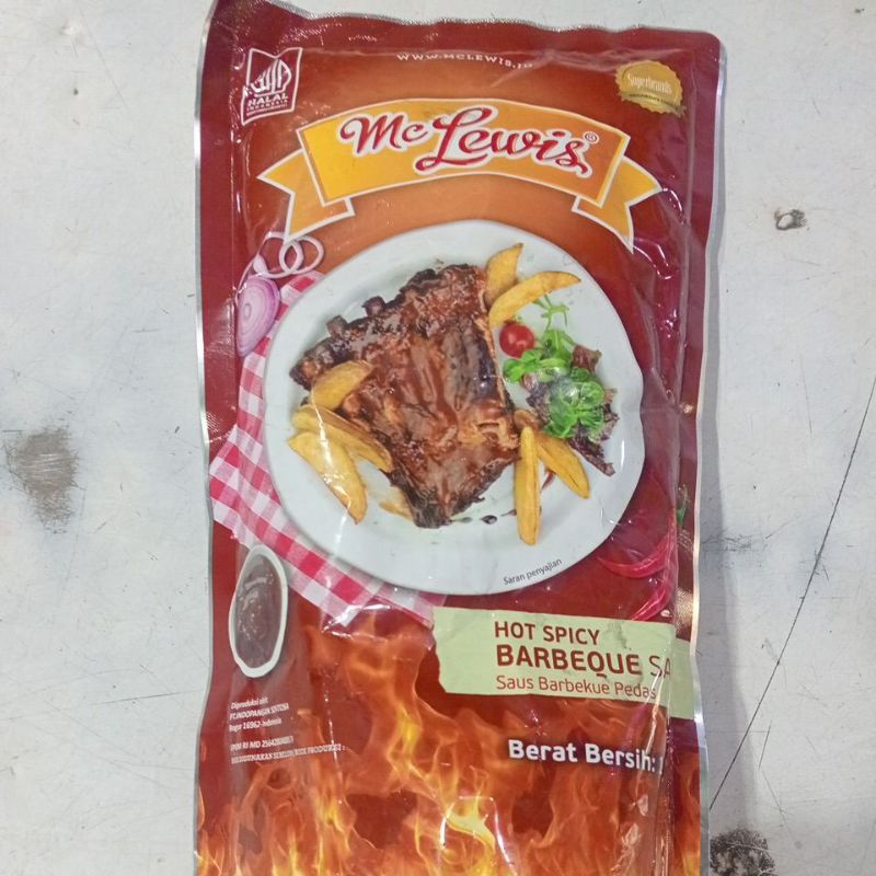 

MC LEWIS HOT SPICY BARBEQUE 1KG