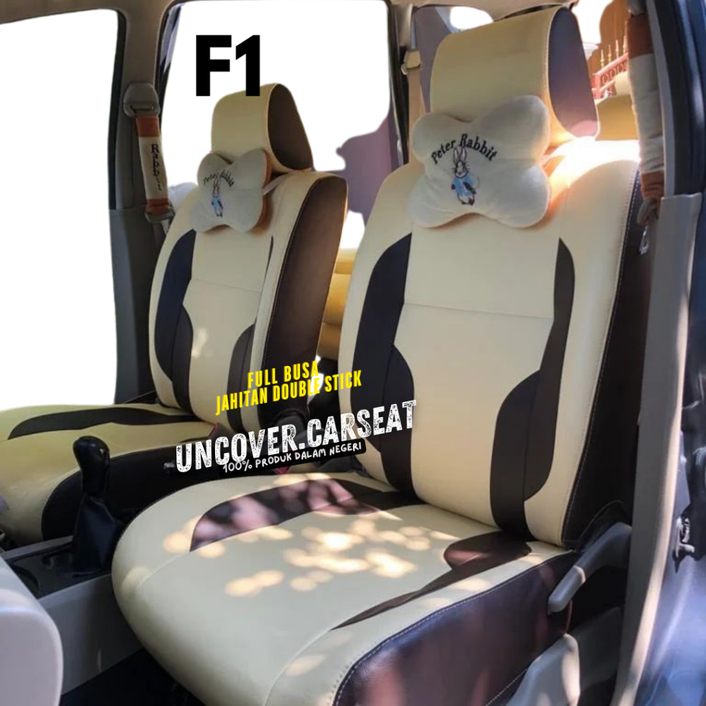 SARUNG JOK MOBIL BALENO 2017-2018 2 BARIS BAHAN MBTECH HIGH QUALITY SUPER PREMIUM