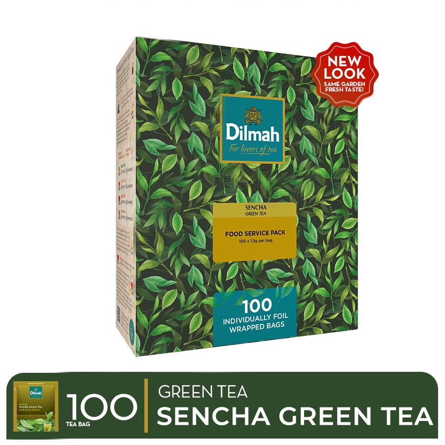 

Dilmah Sencha Green Tea 100sachet - Teh Celup