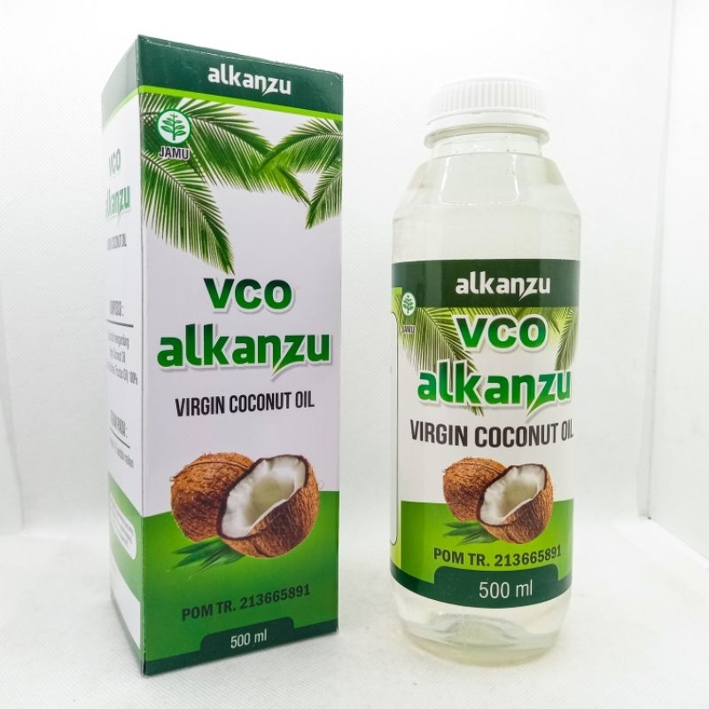 

Minyak Kelapa Murni VCO ALKANZU 500ML / memelihara kesehatan dan menambah zat gizi